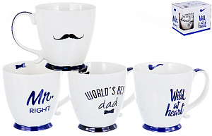 Кружка 370мл BALSFORD Мистер подарочная упаковка фарфор 000000000001184073