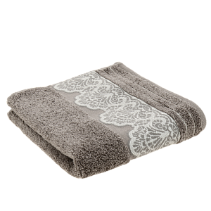 Полотенце 50х90см CLEANELLY Сальвьетта махровое плотность 460гр/м коричневый 100% хлопок ПЦ2601-3025,455 000000000001198597