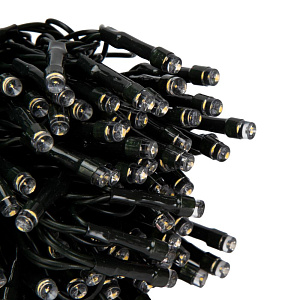 Гирлянда на солнечной батареи 22м 200 ламп теплый свет 000000000001222984