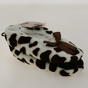 Туфли домашние (тапки) лео коричневый р.35-37 100%пэ J000077(35-37) 000000000001192954