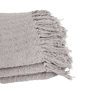 Плед 190х220см LUCKY WOVEN SGE-GRETA серый хлопок Плед 190х220см LUCKY WOVEN SGE-GRETA серый хлопок 000000000001218020