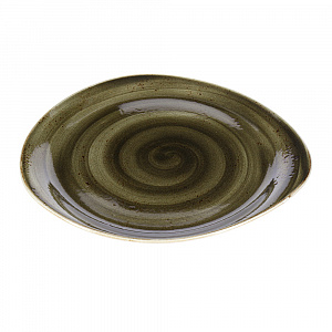 Асимметричная тарелка Craft Steelite, коричневый, 30.5 см 000000000001123956