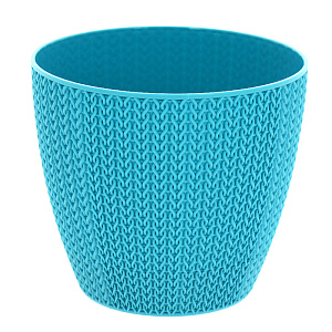 Кашпо 2,5л SUN PLASTIK вязание пластик 000000000001188647