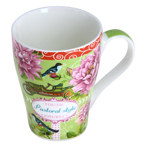 Кружка Цветы Прогресс, 300мл 000000000001135031