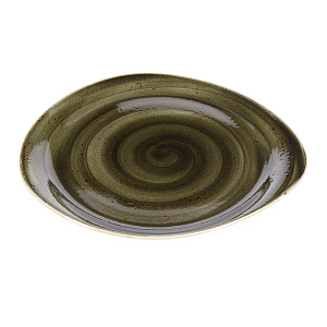 Асимметричная тарелка Craft Steelite, коричневый, 30.5 см 000000000001123956