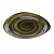 Асимметричная тарелка Craft Steelite, коричневый, 30.5 см 000000000001123956