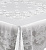 Скатерть  Niklen кружевная  120х120см квадрат, 100% ПВХ белая артикул1196 000000000001190780