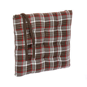 Подушка на стул Шотландия Arloni, 40?40 см, хлопок 000000000001126533
