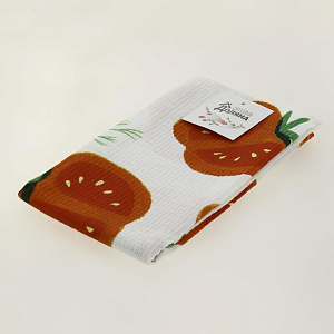 Полотенце кухонное 35х60см Доляна Love vegan 160гр 100%хлопок 000000000001206677