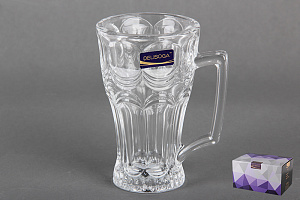 Набор кружек 1/6 8х12.5см Делисога стекло 3939 000000000001196893