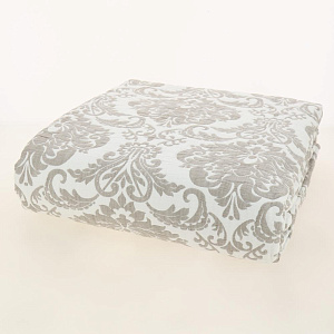 Покрывало 260х240см DE'NASTIA Византия 3слоя коричневое жаккард 55%хлопок 45%полиэстер 000000000001206843