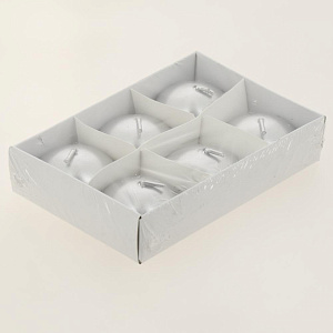 Декоративный Набор свечей "Металлик" 6шт. 20гр. (микс) R010696 000000000001196379