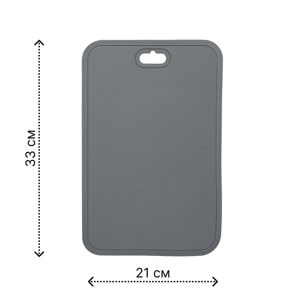 Доска разделочная 21х33см гибкая в ассортименте пластик 000000000001226454