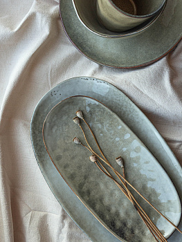 Блюдо овальное 31,5х18см ND PLAY Мистерия фарфор 000000000001214617