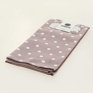 Полотенце кухонное DeNASTIA Коллекция "Пионы" 40x60см Хлопок70%/ПЭ30% розовый/белый D000208 000000000001202904