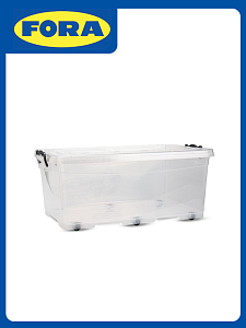 Контейнер для хранения 30л FORA прямоугольный с клипсами полипропилен 000000000001226271