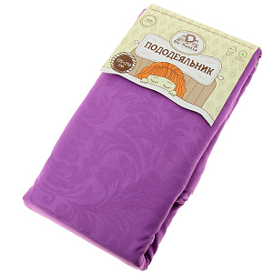 Пододеяльник DE'NASTIA 175х210см лаванда 100%Микрофибра C010324 000000000001109610