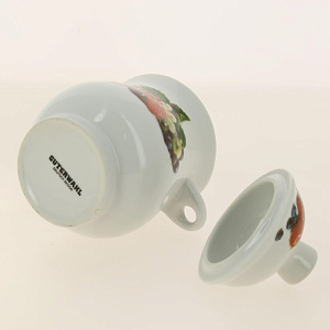 Баночка для меда с ложкой фарфор подарочная упаковка  ЯГОДЫ GUTERWAHL 102-05073 000000000001193899