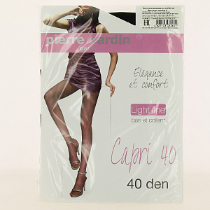 Колготки женские 40ден р2 PIERRE CARDIN Капри Неро 000000000001176313