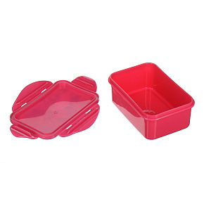 3D Бутербродница с зажимами Губка Боб, 16х10 см 000000000001127629