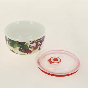 Набор салатников 2шт 280мл/540мл BALSFORD Аромат пластиковая крышка подарочная упаковка фарфор 000000000001205658