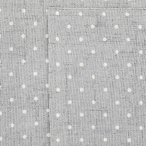 Фартук кухонный КЛЮКВА Горох на льне серый рогожка хлопок 000000000001207435