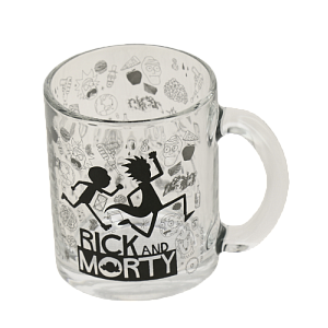 Кружка чайная 320мл ND Play Рик и Морти подарочная упаковка стекло 290369 000000000001203188