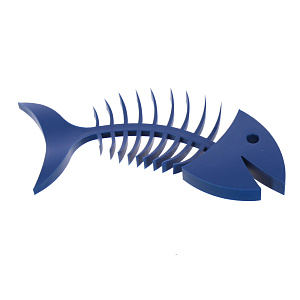 Мыльница Wishbone Umbra, индиго 000000000001123360