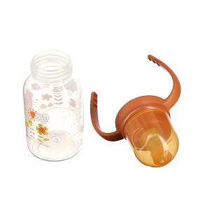 Бутылочка с соской от 0 месяцев Веселые животные Lubby, 250мл 000000000001135408