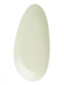 Блюдо сервировочное 30,5x14,3x3,5см DE'NASTIA Оливки-однотон оливковый фарфор 000000000001217767