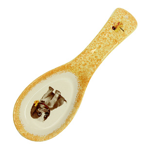 Подставка под ложку Собака Agness, 23 см 000000000001166379