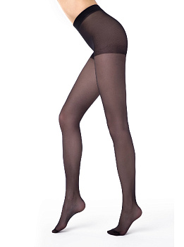 Колготки женские 40ден р5 CONTE Nuance Nero 88%полиамид 12%эластан 000000000001031306