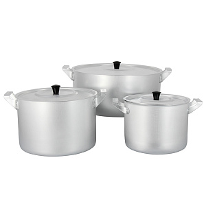 Набор кастрюль №2 Матрешка Scovo, 2.5л, 4.5л, 6л, 3 шт. 000000000001103146