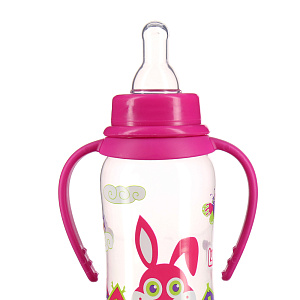 Бутылочка с соской от 0 месяцев Русские мотивы Lubby, 240-250мл 000000000001135395