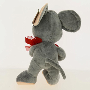 Мягкая игрушка Мышь 0025 с сердцем 25см КМИ5289 000000000001192075