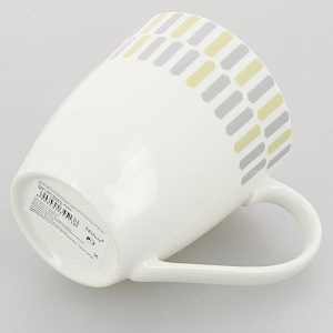 Кружка 360мл MILVIS Миндаль фарфор 000000000001208578