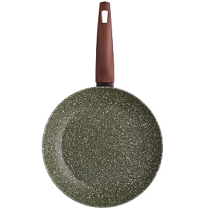 Сковорода 26см TVS Cook pan Natura induction зеленый алюминий 000000000001207625