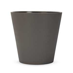 Кашпо Couture 11х10,5см тауп пластик 000000000001222038