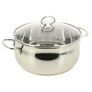 Кастрюля 24см 5,2л PYREX CLASSIC TOUCH нержавеющая сталь 000000000001206778