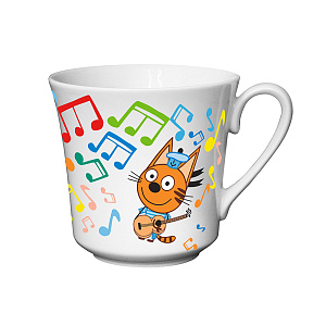 Кружка фарфор 250 мл, Три кота Нотки,КРС-832 000000000001193705