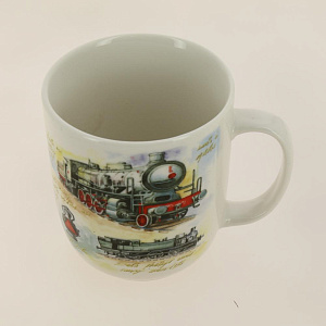 Кружка 440мл Транспорт 2 (2 дизайна) фарфор new bone GMT2 000000000001196868