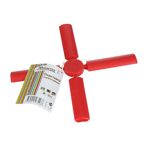 Термостойкая подставка складная Marmiton, красный, 21.6х21.6х1 см 000000000001125434