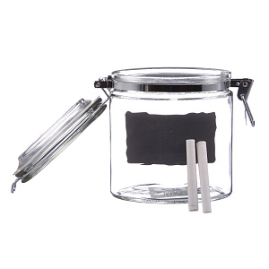 Банка для сыпучих продуктов Cristella Oval Esprado, 650мл, стекло 000000000001071242