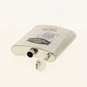 Фляжка 210 мл.  " 100% натуральный продукт" ФЛ-4786 000000000001185182