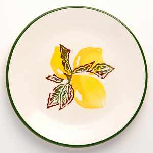 Блюдце 15см CERA TALE Лимоны керамика глазурованная 000000000001206489
