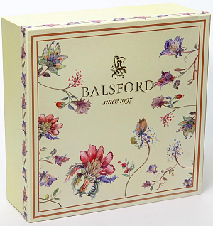 Набор чайный 8 предметов (чашка 230мл-6шт/блюдце-6шт) BALSFORD Клер подарочная упаковка фарфор 000000000001200567