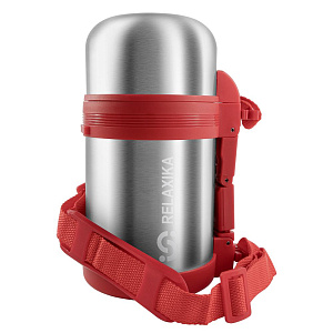 Термос универсальный для еды и напитков 800мл RELAXIKA 201 нержавеющая сталь Термос универсальный для еды и напитков 800мл RELAXIKA 201 нержавеющая сталь 000000000001213738