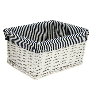 Коробка для хранения Синяя полоска, 31х25х17 см 000000000001171465