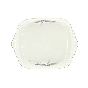 Поднос Колосок Porcelaine Czech Gold Hands, 18 см 000000000001136399