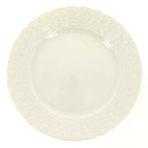 BASAK Тарелка обеденная  25 см,  недекорированная, костяной фарфор BNBSK25DU00 000000000001189448